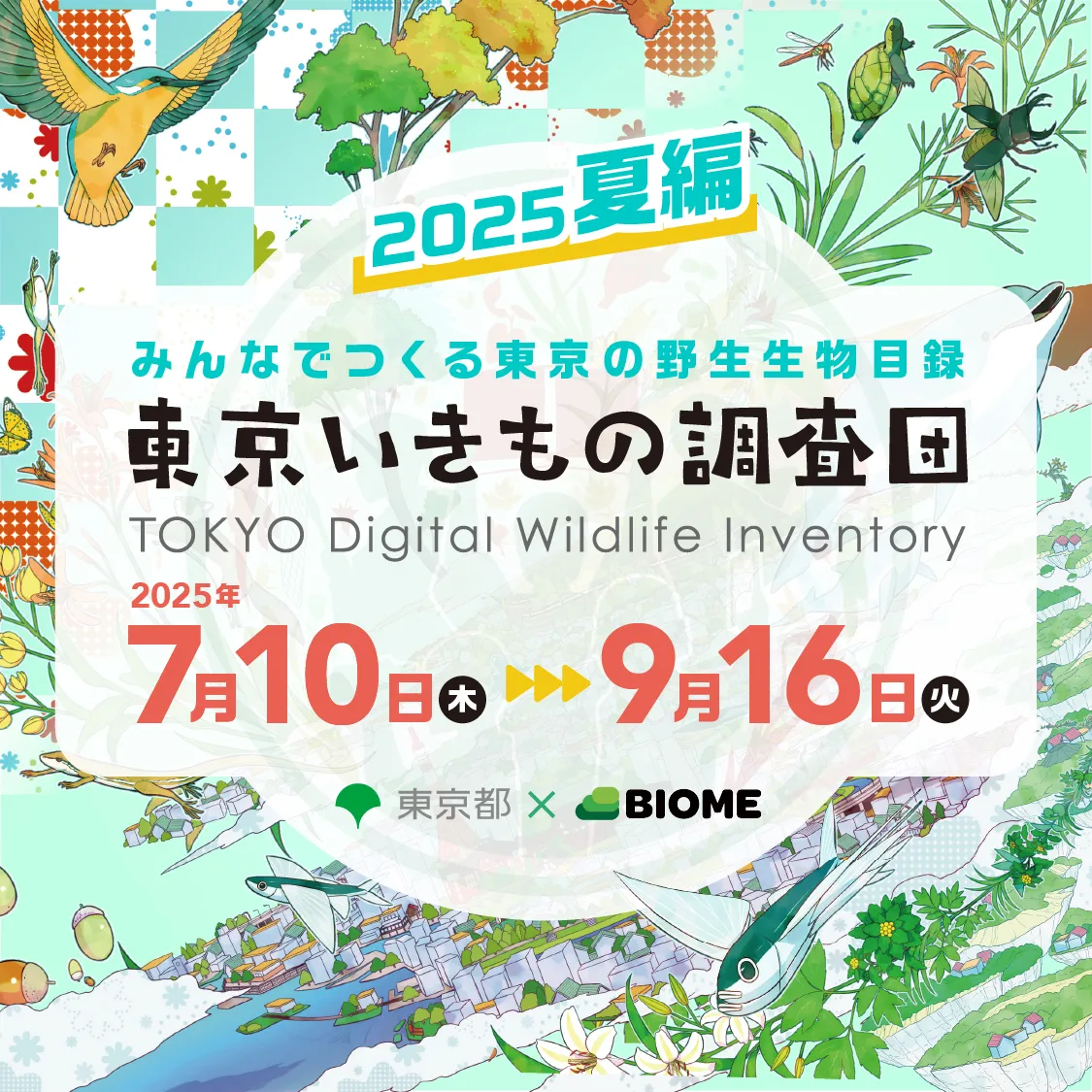 東京いきもの調査団クエスト